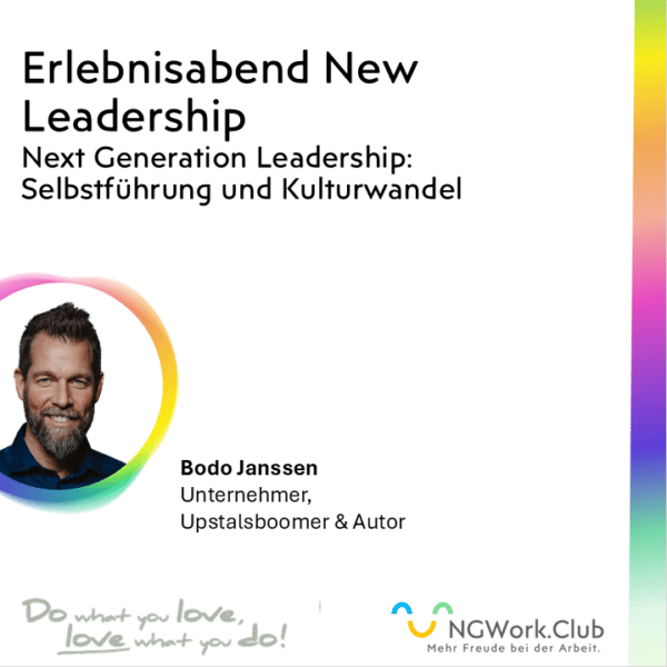 Erlebnisabend New Leadership mit Bodo Janssen